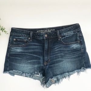 AEO | Vintage Hi-Rise Festival Denim Shorts Sz. 12